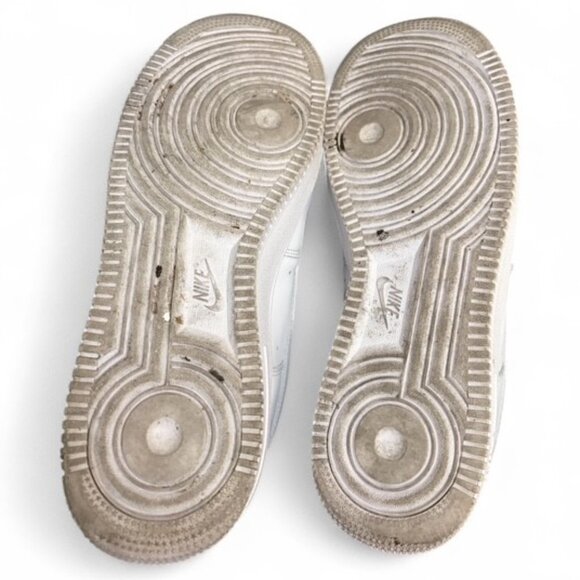 Men's Size 11 - Nike Air Force 1 Low '07 White Leather Worn Once - Picture 4 of 5